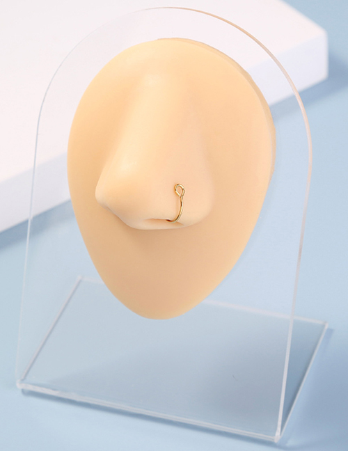 Fashion Gold Color Stainless Steel Piercing Nose Nail