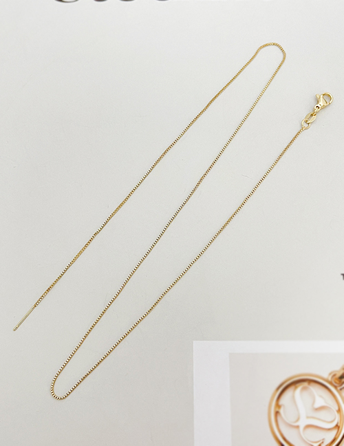 Fashion Gold Copper Chain Necklace Accessories