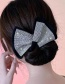Fashion Rectangle Fabric Micro Diamond-studded Geometric Coil Hair
