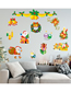 Fashion 30*30cmx3 Pieces In Bag Packaging Christmas Glass Wall Sticker