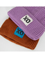 Fashion A-164 Black Xo Woolen Hat Woolen Knitted Xo Stick Pile Hat