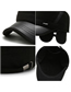 Fashion N Standard Ear Protection Thickened-black N Standard Flat Top Baseball Cap