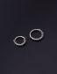 Fashion Silver Stainless Steel Spring Coil Piercing Nose Ring