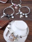 Fashion White Cat Shape Decorated Bracelet