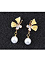 Sweet Yellow Butterfly Decorated Long Earrings