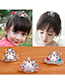 Lovely White Crown Shape Design Child Hair Hoop(small)