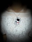 Fashion White Color Matching Decorated Necklace