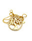 Fashion Gold Color Tree Shape Decorated Necklace