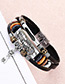 Fashion Black Key pendant  Decorated Bracelet
