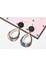Fashion Khaki Waterdrop Shape Decorated Earrings