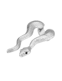 Fashion Silver Color Alloy Snake Ring