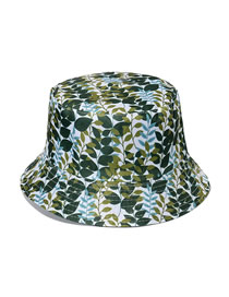 Fashion 10# Polyester Print Big Brim Bucket Hat