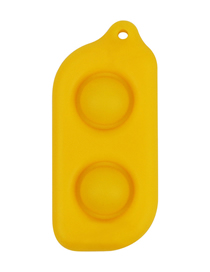 Fashion Car Key Yellow Decompression Keychain Pressing Toy