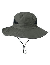 Fashion #4 Army Green Polyester Drawstring Bucket Hat