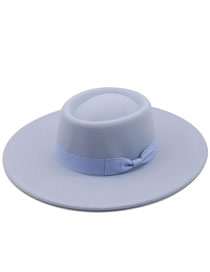 Fashion 1 Sky Blue Acrylic Knit Bucket Hat